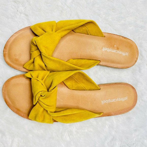 Jeffrey Campbell 8 39 Zocalo Knot Slides Sandals - Picture 6 of 9